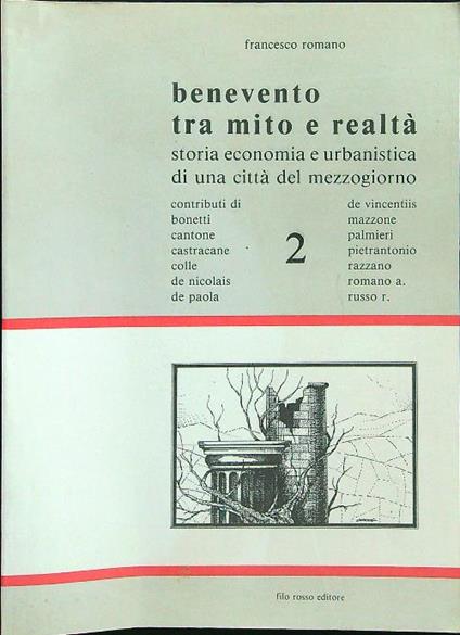 Benevento tra mito e realtà 2 - Francesco Romano - copertina
