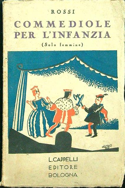 Commediole per l'infanzia - Rossi - copertina