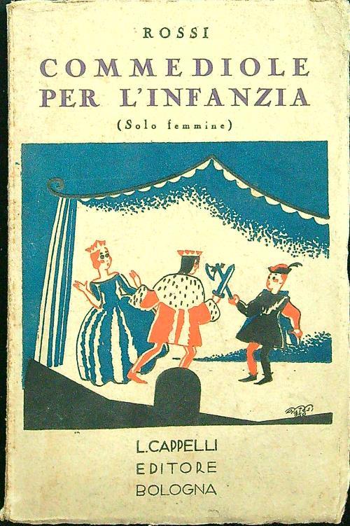 Commediole per l'infanzia - Rossi - copertina