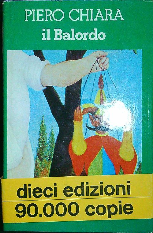 Il balordo - Piero Chiara - copertina