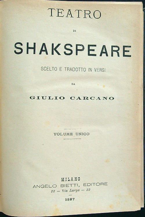 Teatro di Shakespeare