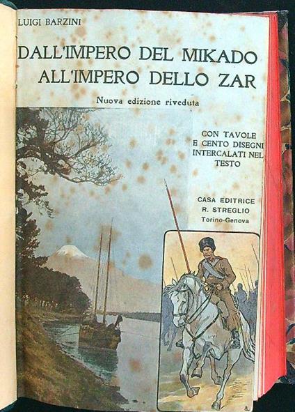 Dall'impero del mikado all'impero dello zar - Luigi Barzini - copertina