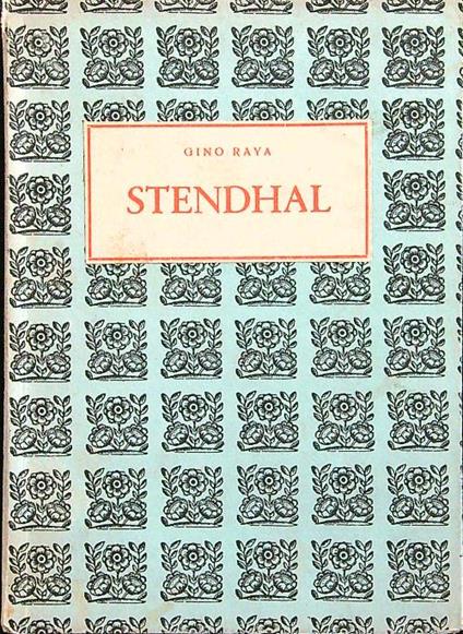 Stendhal - Gino Raya - copertina