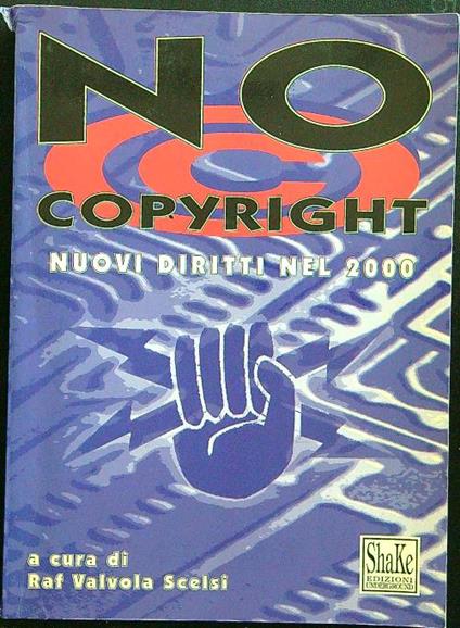 No copyright - Raf Valvola Scelsi - copertina