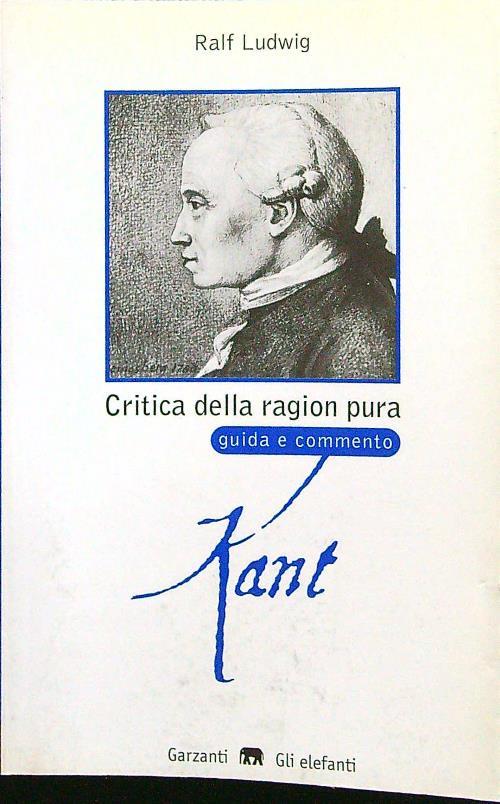 Critica della ragion pure Guida e commento