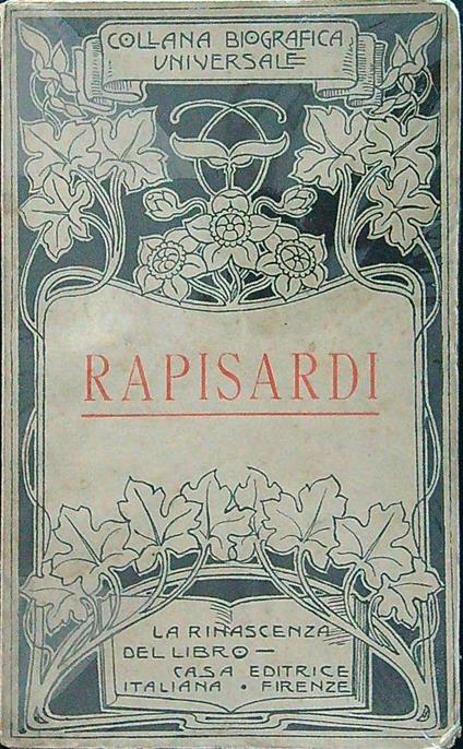 Rapisardi - copertina