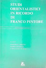 Studi orientalistici in ricordo di Franco Pintore