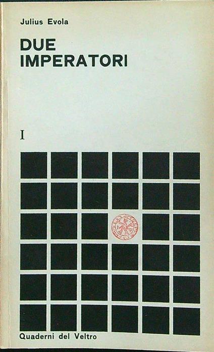 Due imperatori - Julius Evola - copertina