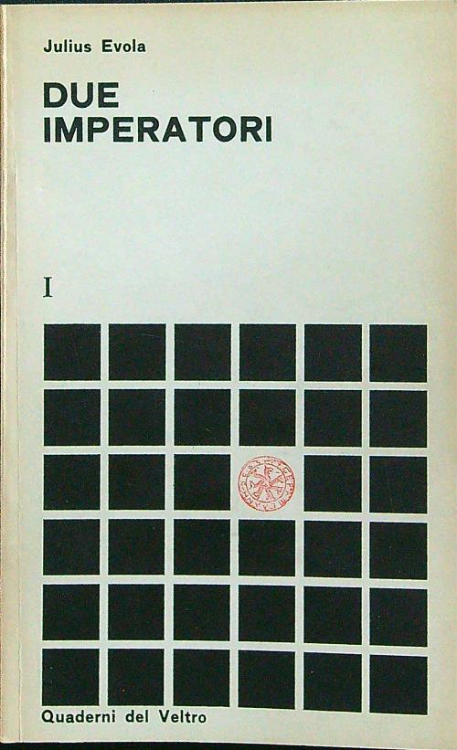 Due imperatori - Julius Evola - copertina