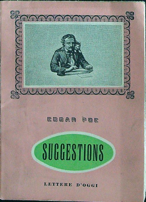Suggestions - Edgar Poe - copertina