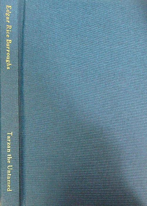 Tarzan the Untamed - Edgar Rice Burroughs - copertina