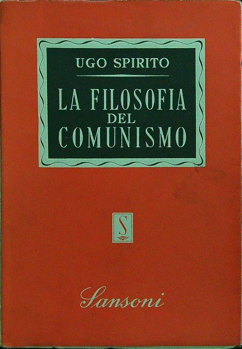 La filosofia del comunismo