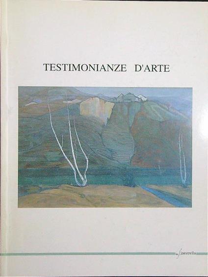Testimonianze d'arte XXII - copertina