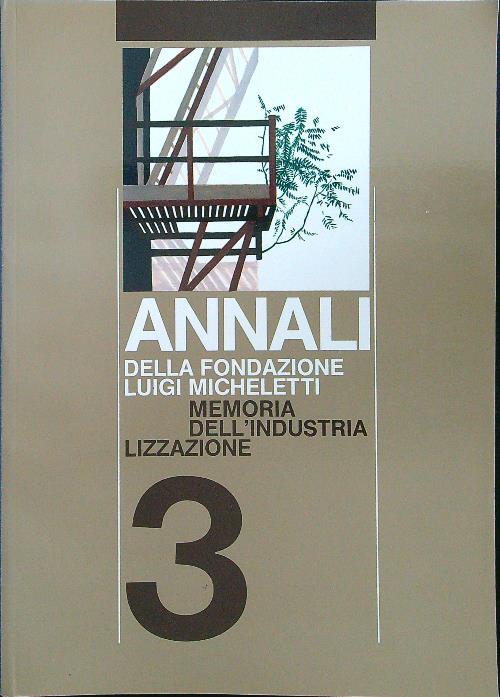 Annali della fondazione Luigi Micheletti 3/1987