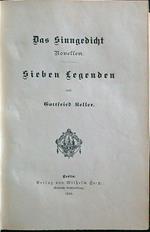 Das sinnegdicht Sieben legenden