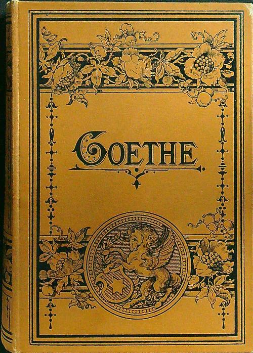 Goethès werke voll. 8-12