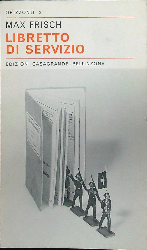 Libretto di servizio - Max Frisch - copertina