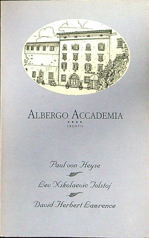 Albergo Accademia - copertina