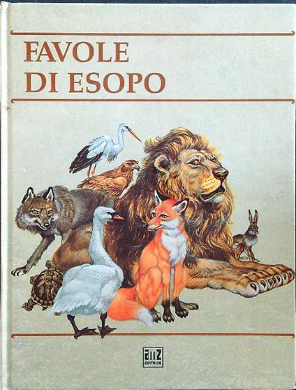 Favole di Esopo - Esopo - copertina