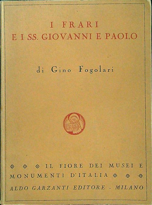 I frari e i SS. Giovanni e Paolo