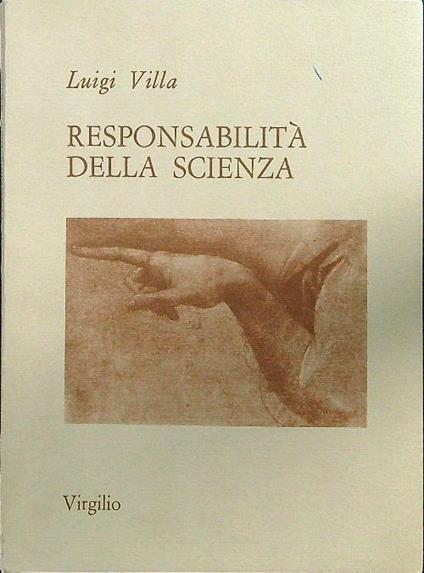 Responsabilità della scienza - Luigi Villa - copertina