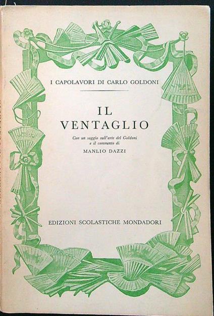 Il ventaglio - Carlo Goldoni - copertina