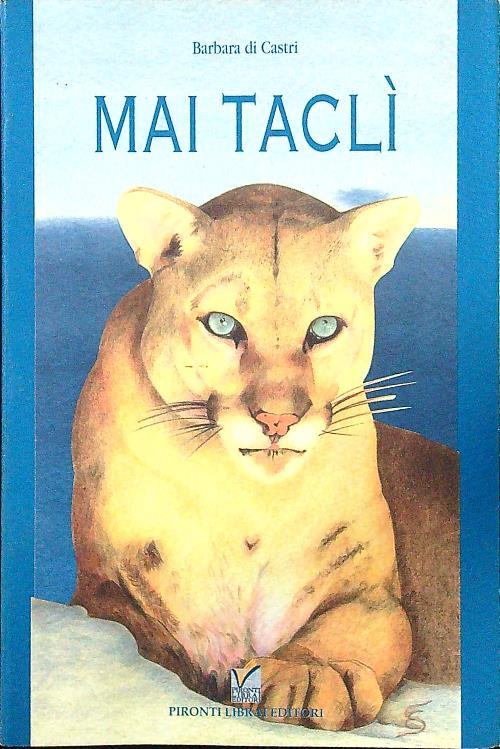 Mai Taclì - Barbara di Castri - copertina
