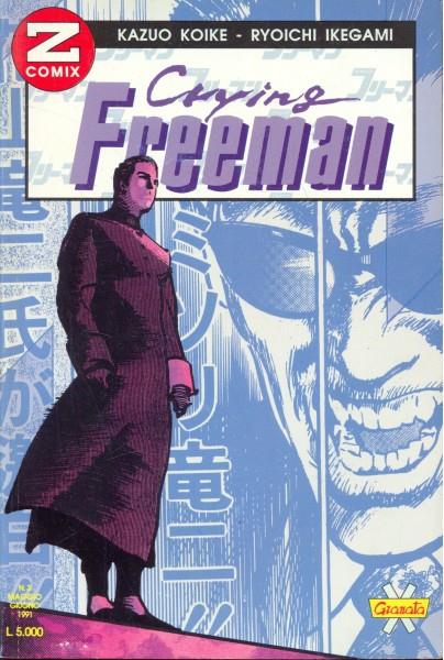 Crying Freeman n. 3 maggio/giugno 1991 - Kazuo Koike - copertina