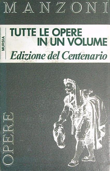 Opere - Alessandro Manzoni - copertina