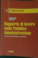 Rapporto di lavoro nella pubblica amministrazione