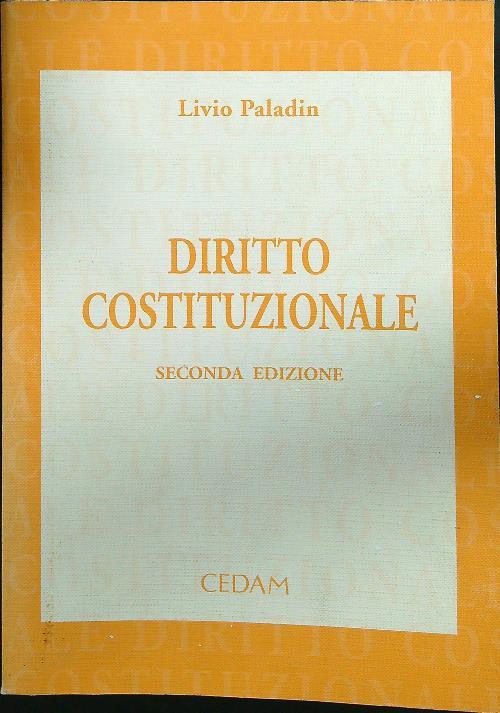 Diritto costituzionale