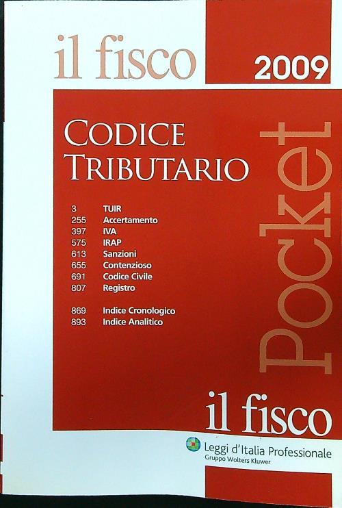 Codice tributario 2009