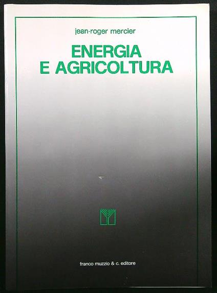 Energia e agricoltura - Jean-Roger Mercier - copertina