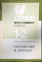 Governare il sociale