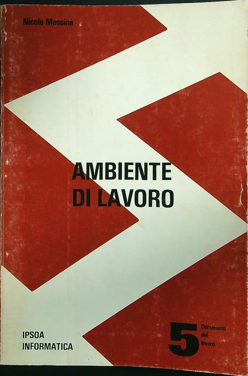 Ambiente di lavoro - Nicola Messina - copertina