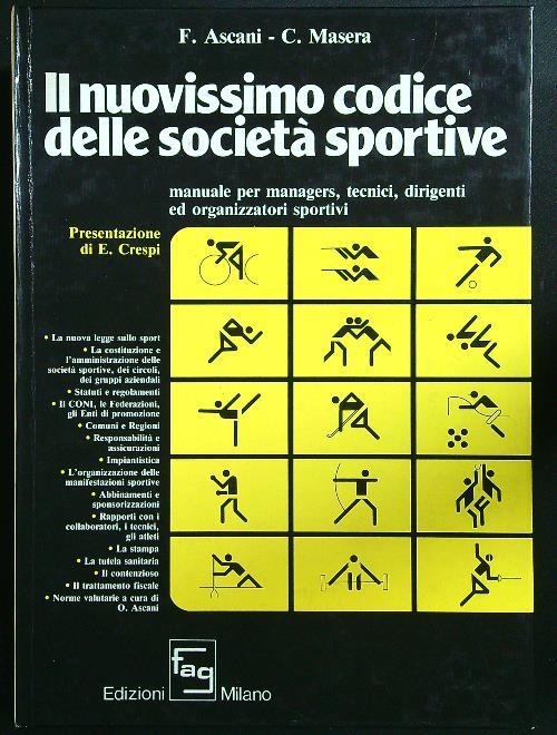 Il nuovissimo codice delle società sportive