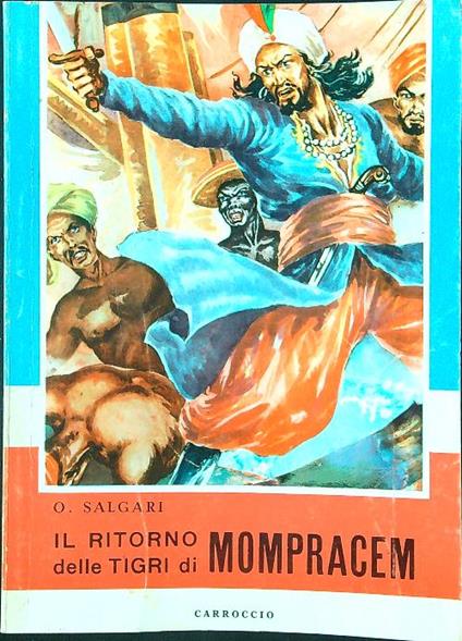 Il ritorno delle tigri di Mompracem - Salgari - copertina