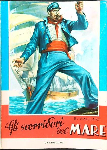Gli scorridori del mare - Salgari - copertina