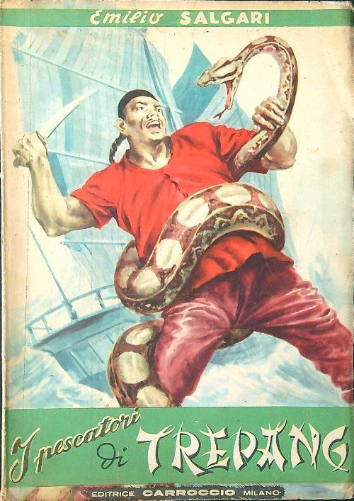 I pescatori di Trepang - Salgari - copertina