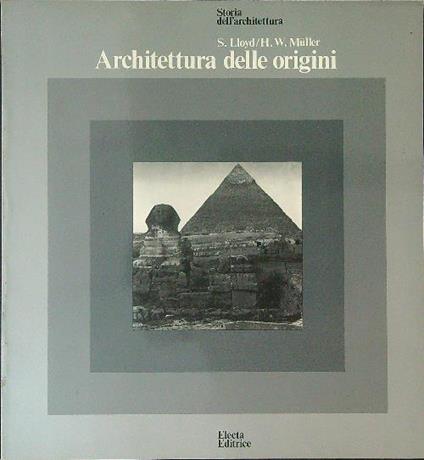 Architettura delle origini - S. Lloyd - copertina