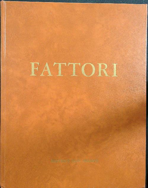 177 acqueforti di Giovanni Fattori - Luigi Servolini - copertina