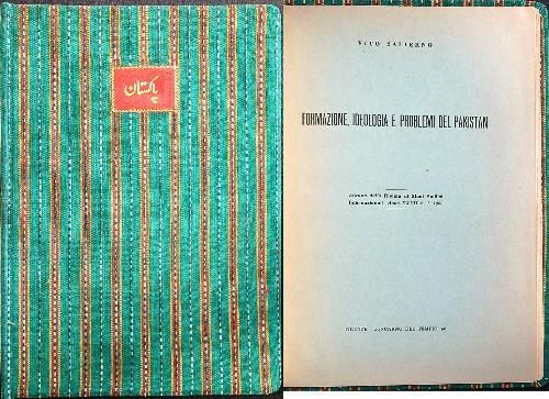 Formazione, ideologia e problemi del Pakistan - Vito Salierno - copertina