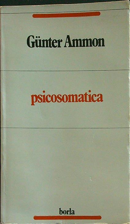 Psicosomatica - Gunter Ammon - copertina