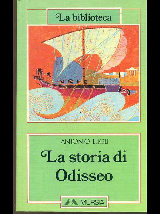 La  storia di Odisseo - Antonio Lugli - copertina