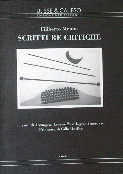 Scritture critiche - Filiberto Menna - copertina