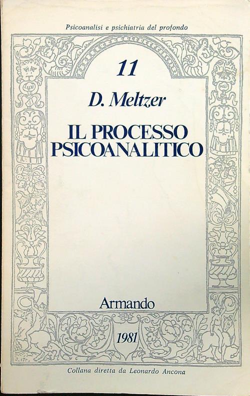 Il processo psicoanalitico