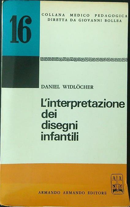 L' interpretazione dei disegni infantili - Daniel Widlocher - copertina