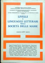 Livelli e linguaggi letterari nella società delle masse