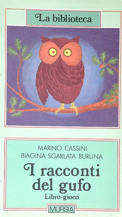 I racconti del gufo - Marino Cassini - copertina