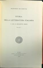 Storia della letteratura italiana I